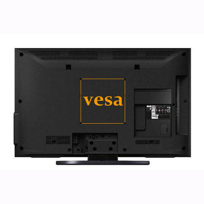 Black TV Stand and Wall Mount Bracket
