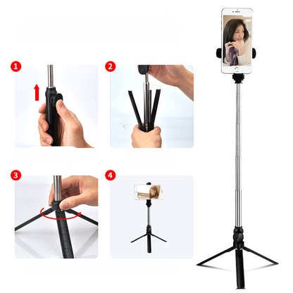 Tripod Selfie Stick with Bluetooth for Phones